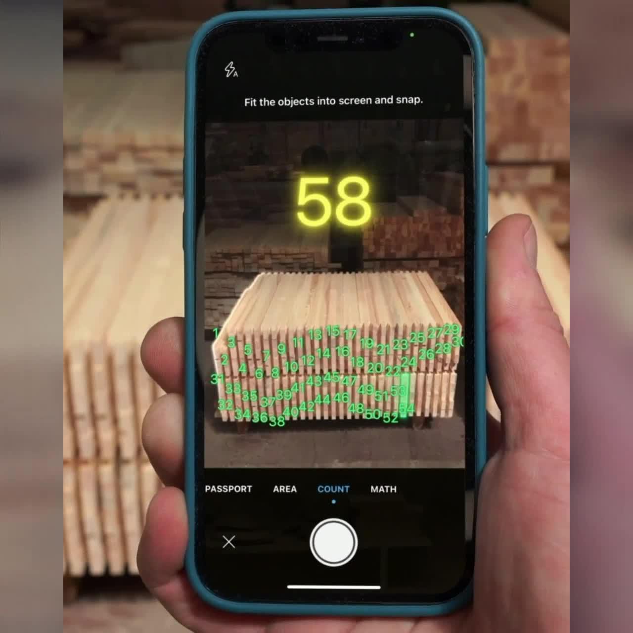Count objects, measure area, scan and sign docs easily in one App!