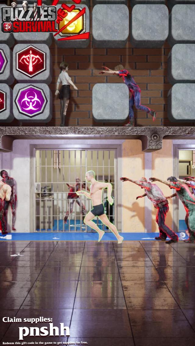 Crash zombie with your wisdom