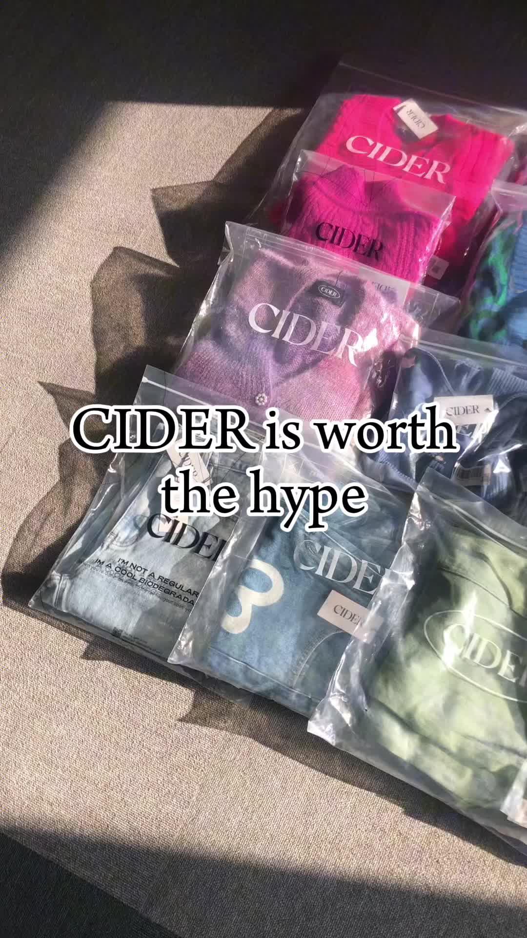 Elevate your style with CIDER. New users save 20%.