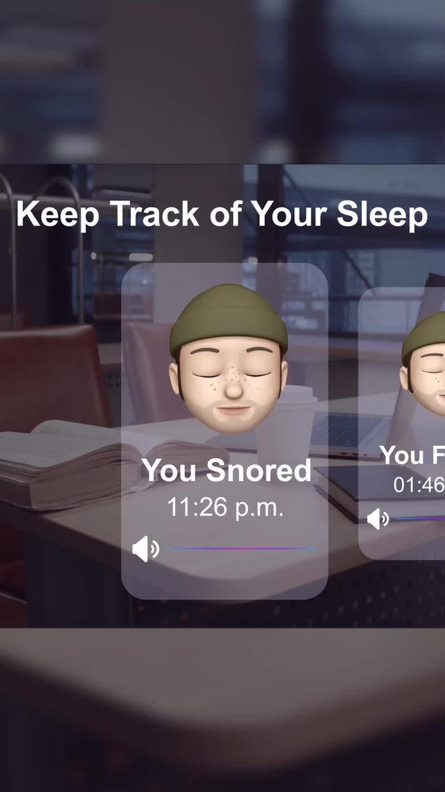 Keep Track of Your Sleep