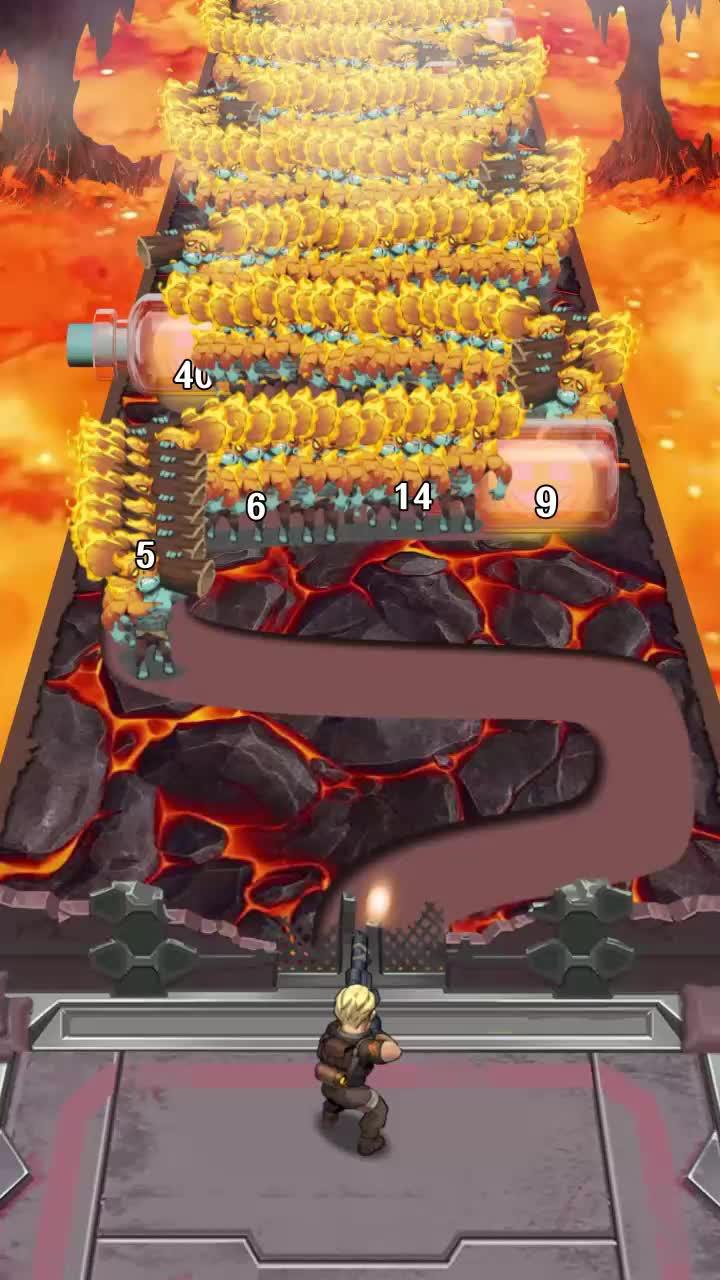 指一本でゾンビを一掃RPG