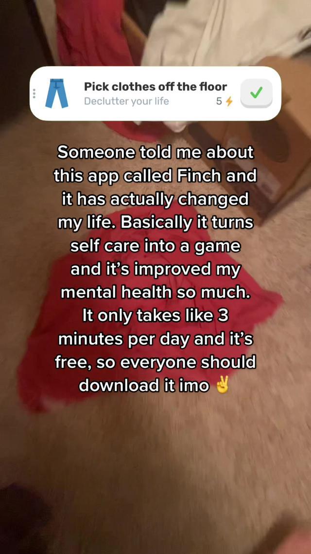 @finchcare 👏 changes 👏 lives  #selfcareapp #mentalhealth #selfcare #finchfam