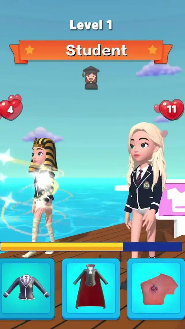 Becoming a top model in the makeover studio of your dreams!