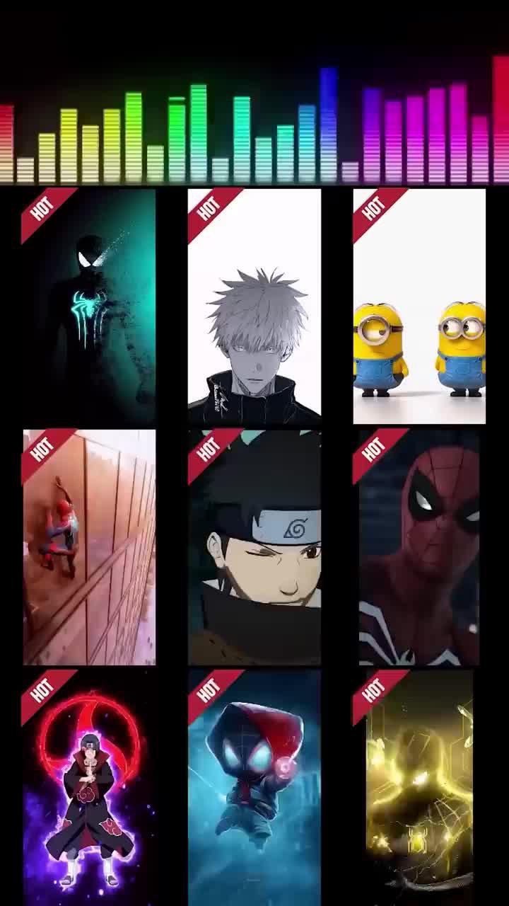 Free set Color phone screen