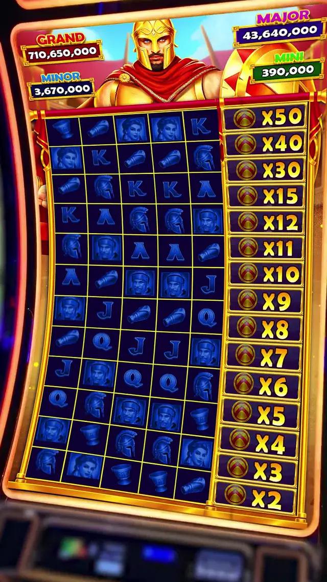 Free daily spins and coins.