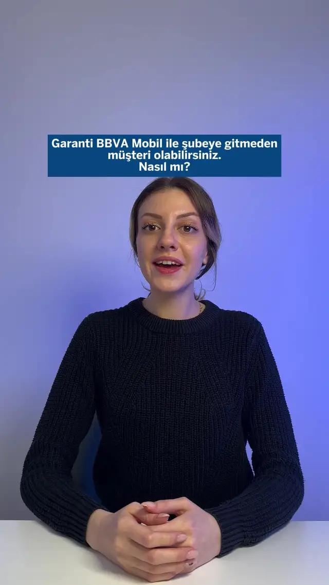 Bu fırsat kaçmaz! Siz de Mobil’den kolayca Garanti BBVA’lı olun.