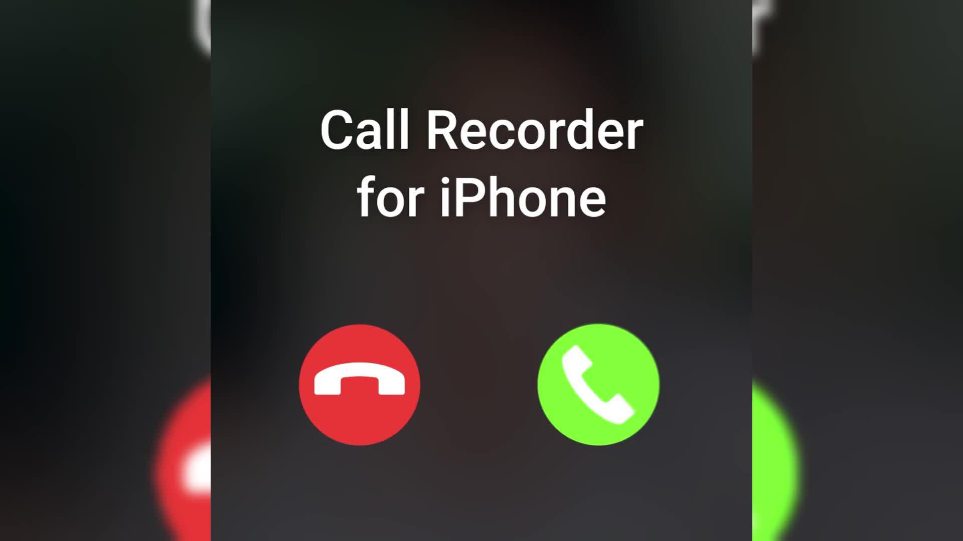 Simply tap to start recording your phone call