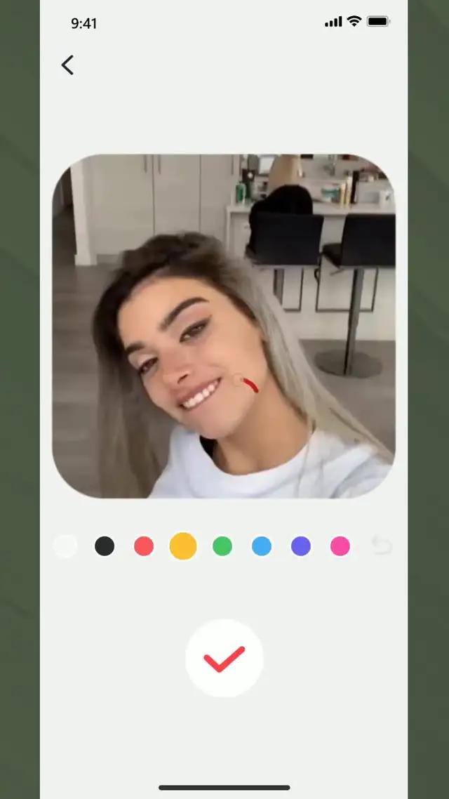 No filter, be real with your friends!