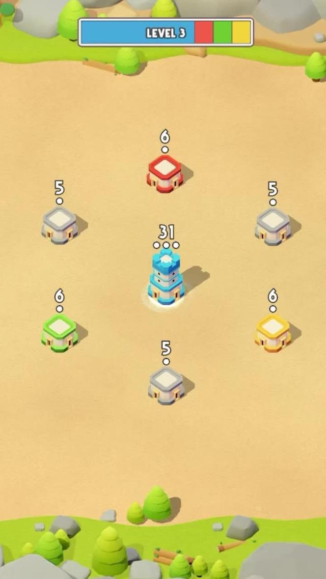 Conqure all towers, hard than you think.