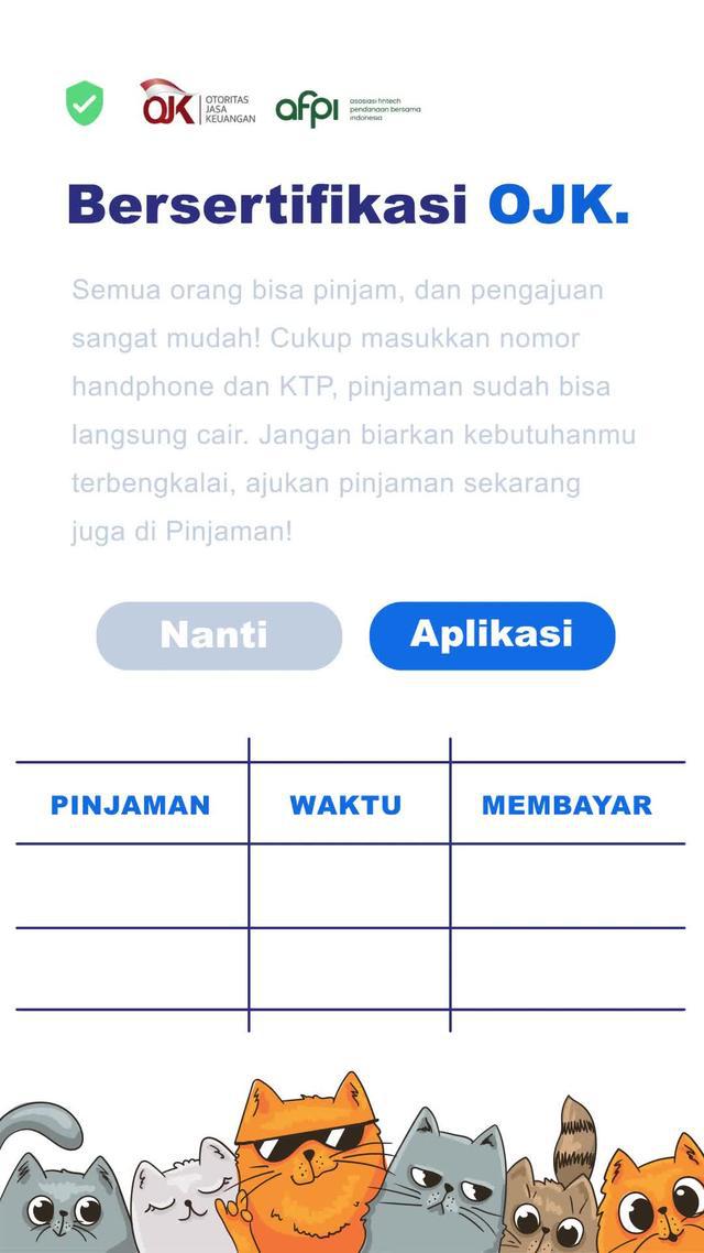 Pinjaman Online Cepat, jumlah pinjaman: Rp 2jt-10jt!
