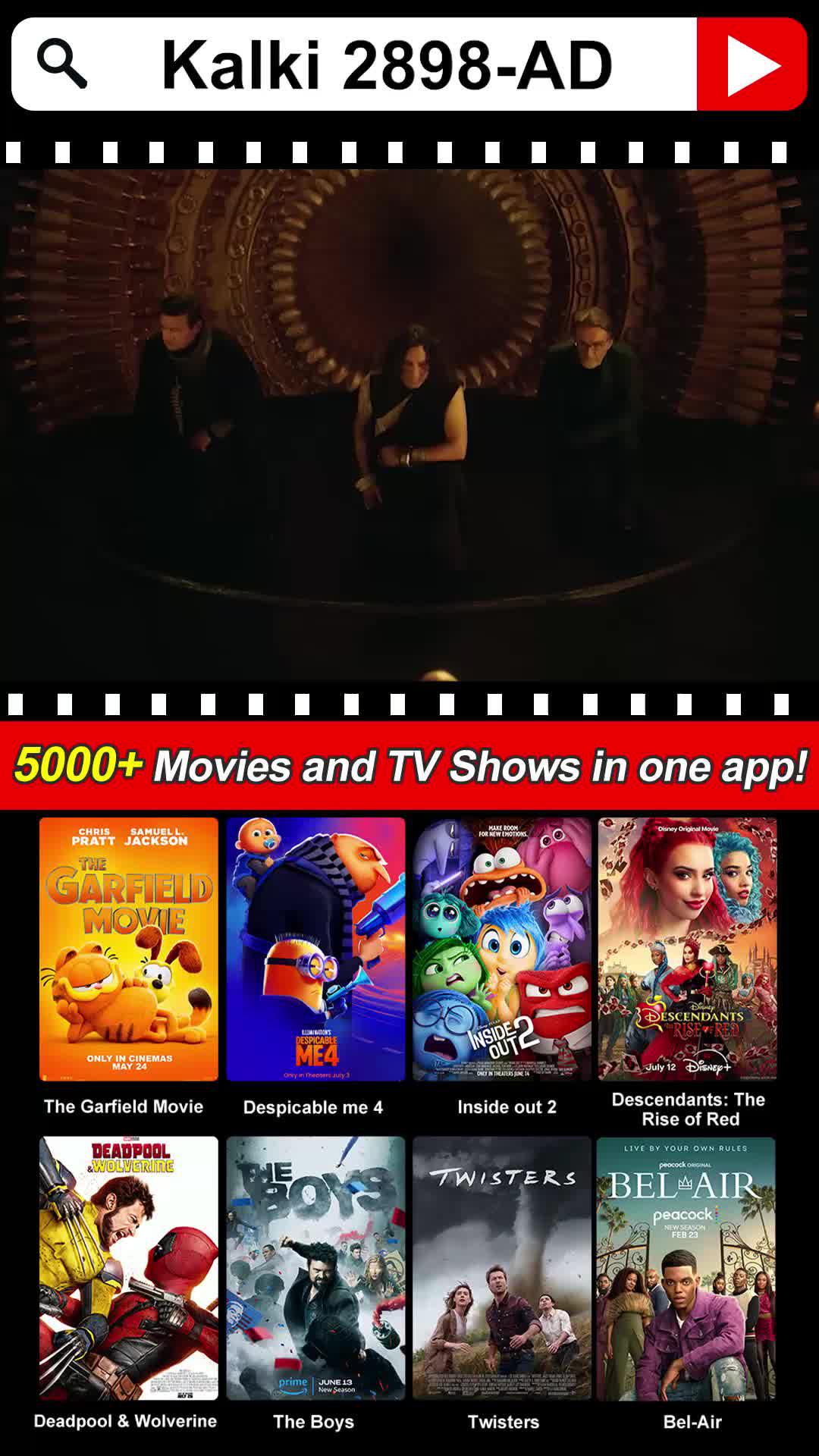 Watch blockbuster movies as you like