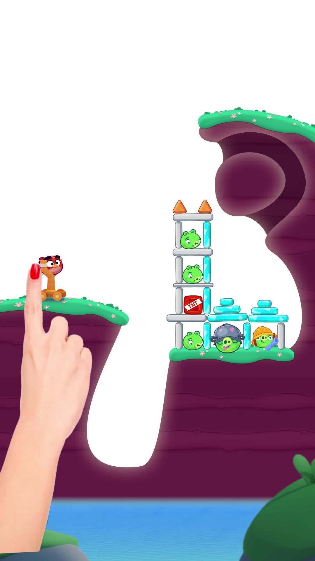 All-new Angry Birds slingshot game!