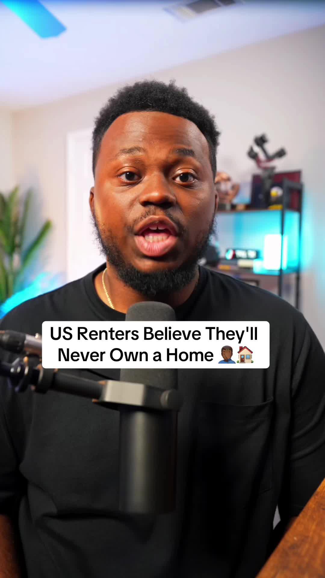 US Renters Believe They'll Never Own a Home 🤦🏾‍♂️🏠 According to a housing survey done by the Federal Reserve Bank of New York, the goal of renters getting into their own home is fading 😅 If you want fact-based reliable news download the @straightarrownews app to check out more stories like this 🗞️ #SAN #StraightFacts #StraightArrowNews #UnbiasedNews #personalfinance #economy #realestate