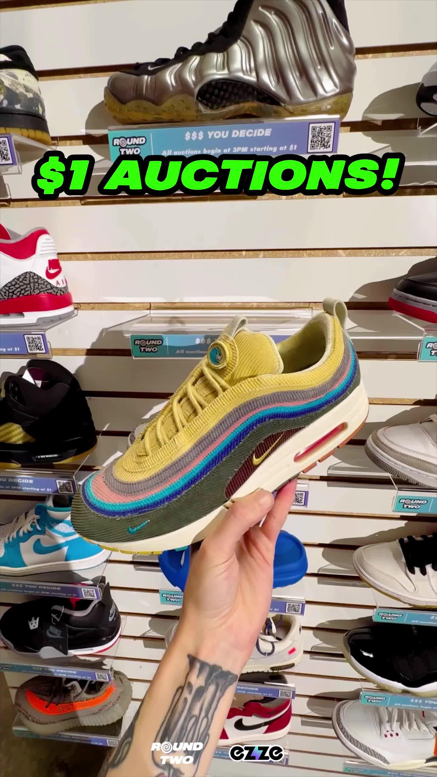 No gatekeeping here :) Discover sneaker and vintage steals and deals through the all-new Ezze app.