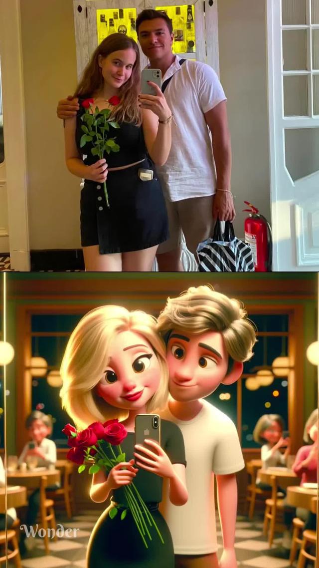 Turn yourself to a Pixar character with Wonder!