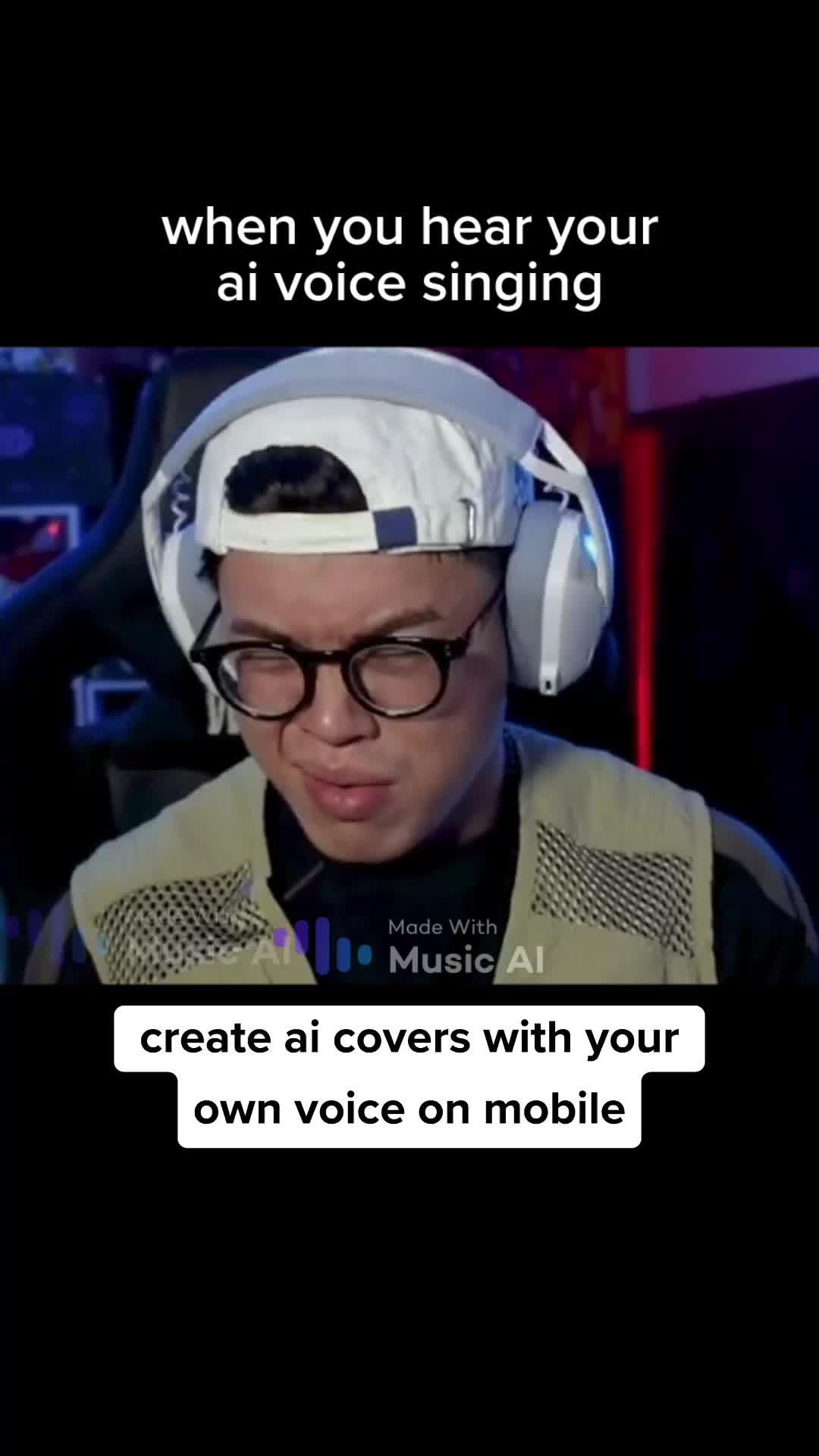 Create AI covers with your own voice on mobile