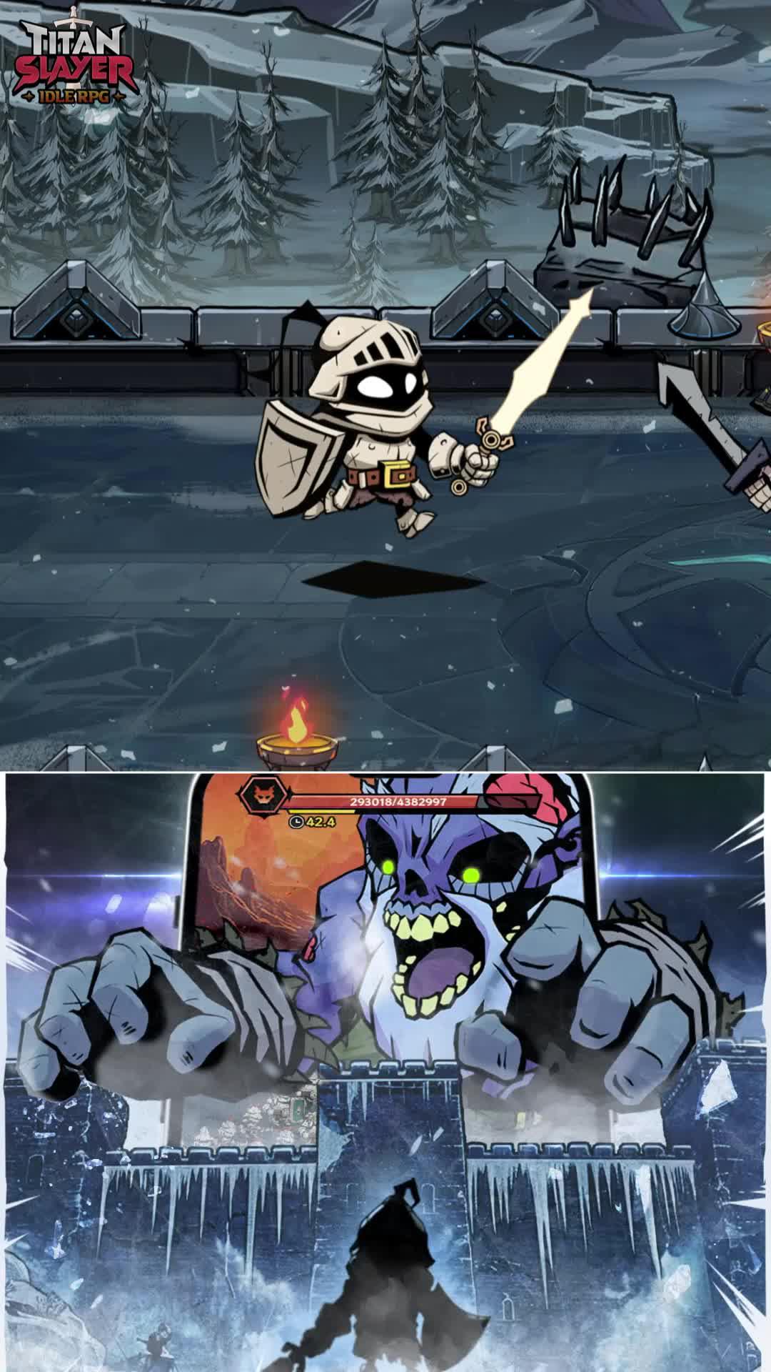 Become a Titan Slayer: level up and crush your enemies!