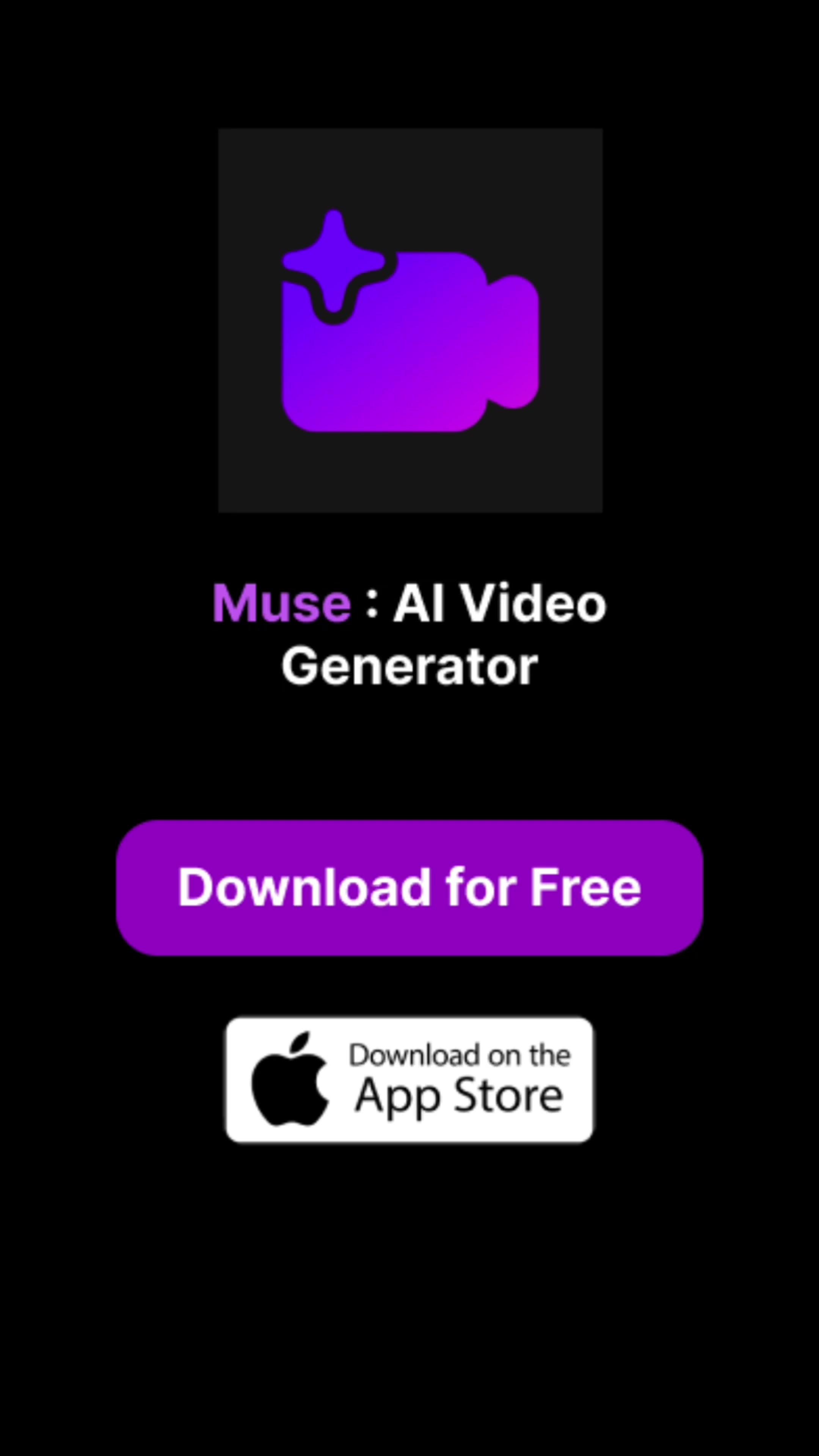 Transform Text to Dynamic Videos with Muse App !