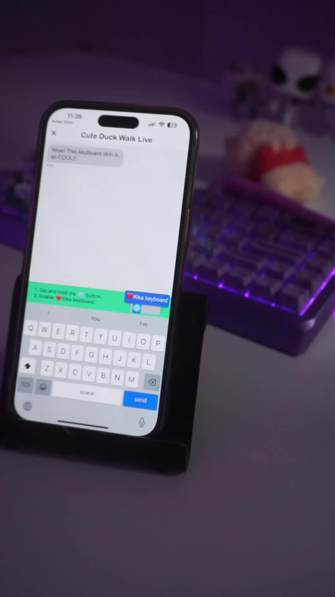 Set exclusive  keyboard& themes for your Phone