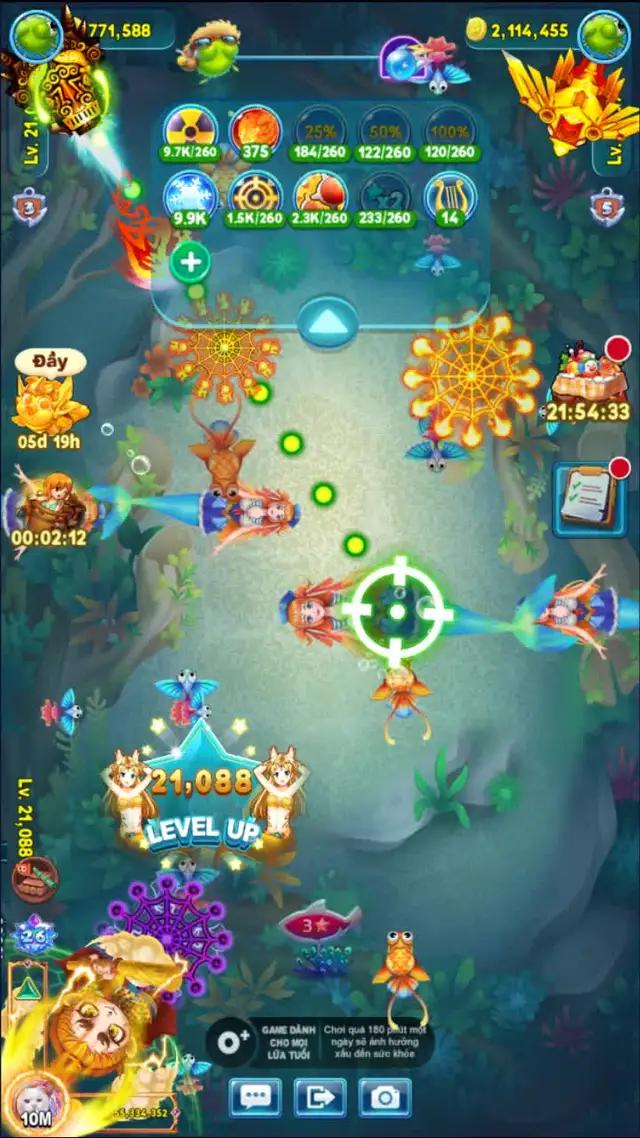 Ica bắn cá cực cuốn, trùng quà cực khủng!