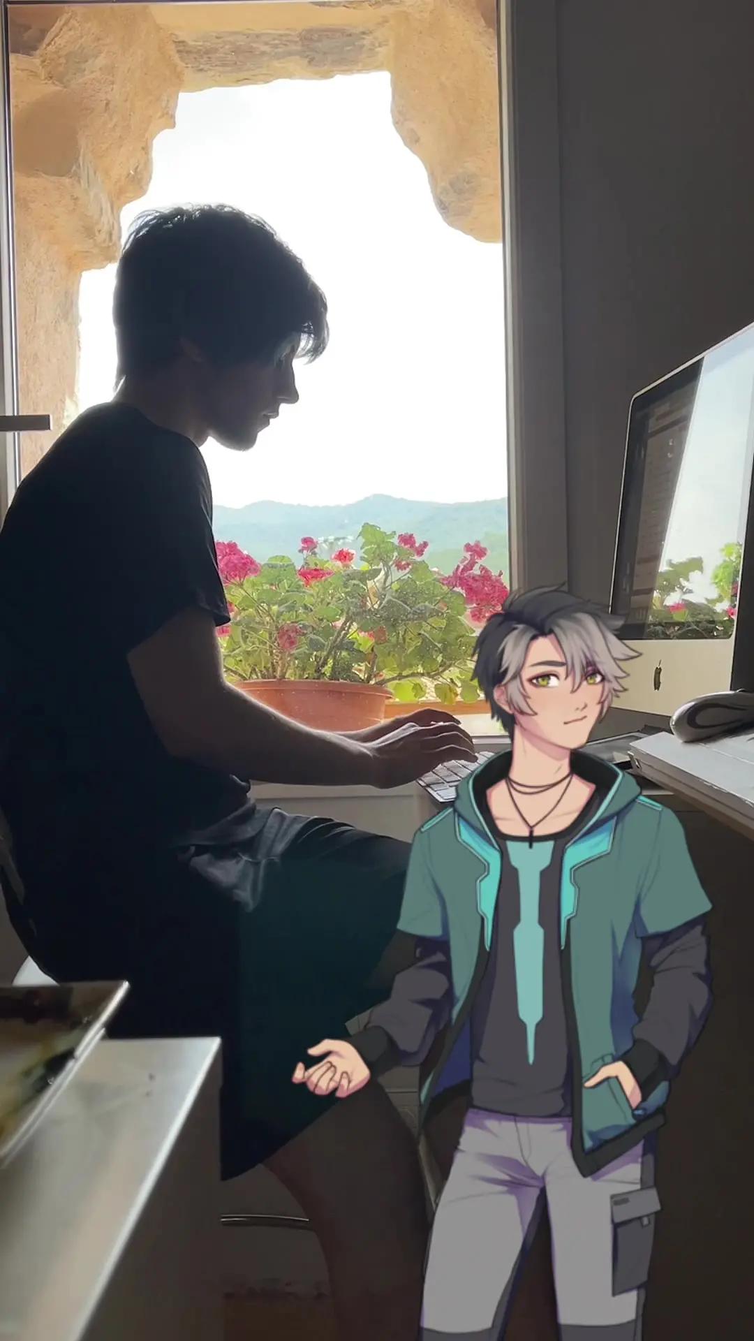 I release my otome game CODEBREAK by episodes weekly on @dorian.live app together with weekly prompt challenges! Take part on this weeks special challenge by writing your own one-shot with my characters following the prompt [Dungeons, Dragons and Dorks] and get the chance to win 500$! 👀✨For all the rules go to https://home.dorian.live/doriancreate#doriancreate #booktok #otomegames #gamedev