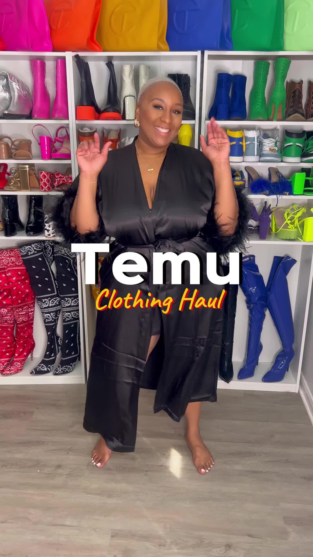 This outfit says 🤩 Shop stunning and comfy finds on @temu. 🔎👀 #temu #temuhaul #temufinds #whattowear #fashion #ootd #outfitoftheday #fashionfinds #winterfashion #virtualstyling #styleboard #outfitboard