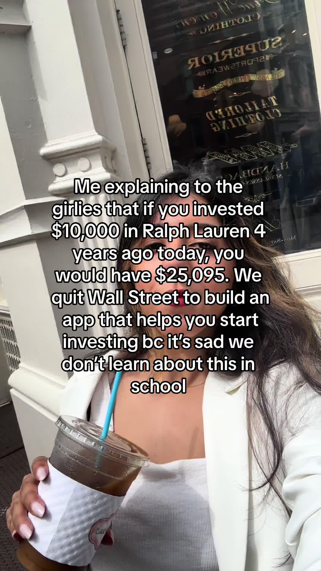 built this app for the girlies with money anxiety #alineainvest #alineaapp