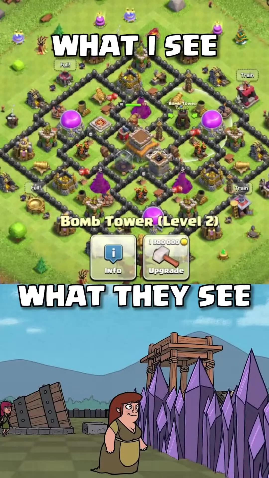 I never thought of that... #clashofclans #editmode #coc #clash #clashmemes