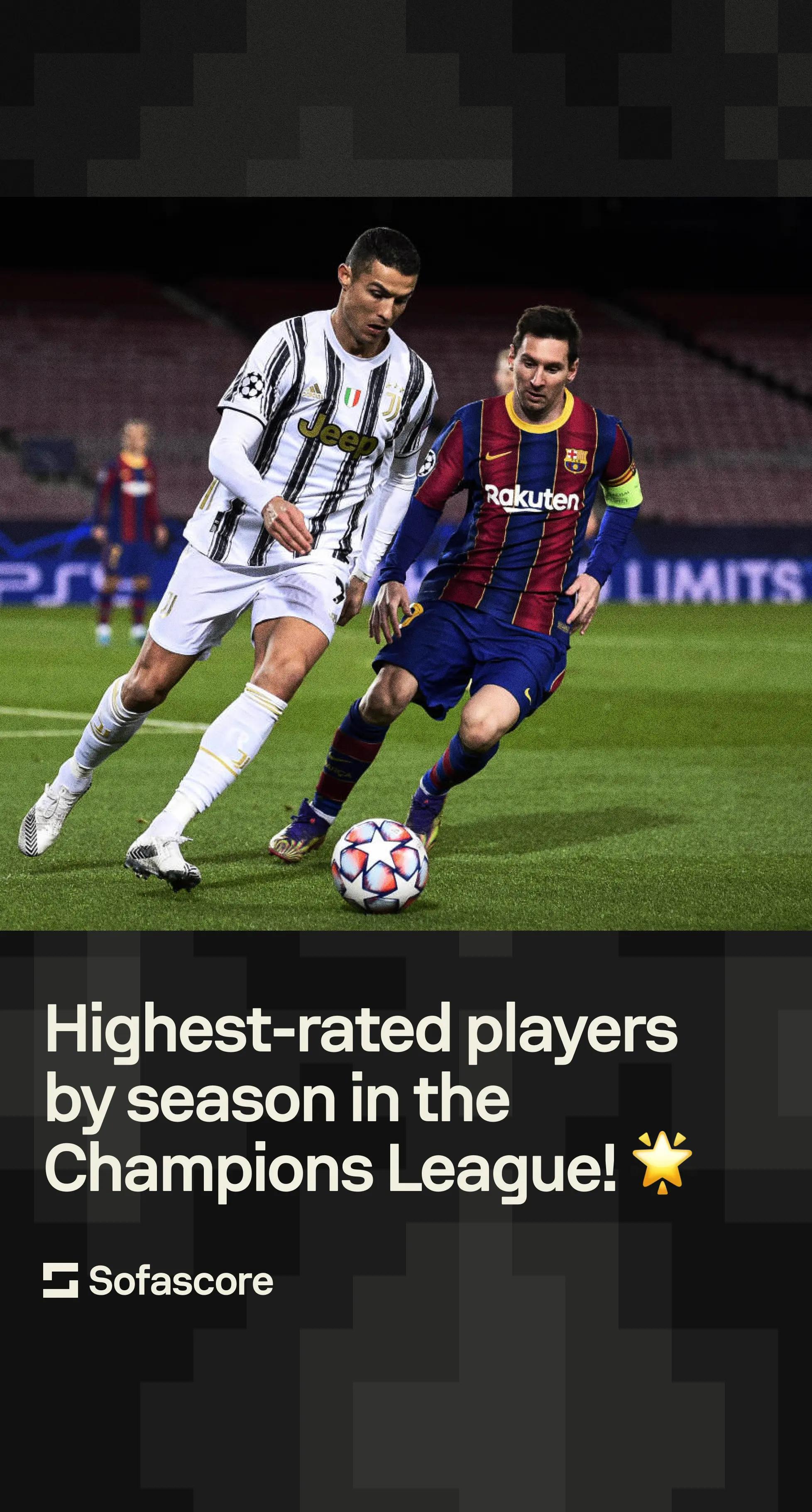 #sofascore #football #futbol #championsleague #realmadrid #barcelona #cristiano #cr7 #ronaldo #messi 