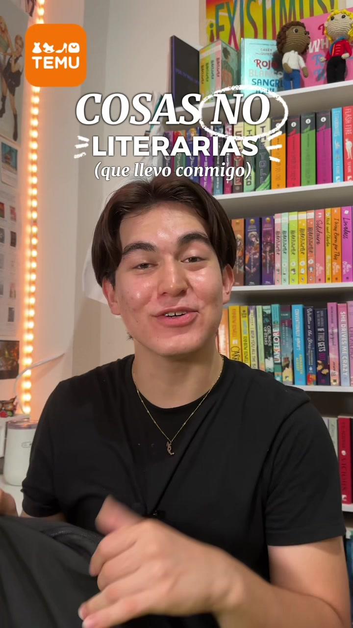 Cosas NO literarias que siempre llevo conmigo 🤓✨ | Todas estas son increíbles y amo que encuentro cualquier cosa que me gusta en Temu 🧡 Les dejo el descuento hermanas 💋🔍código: dpj9755 en la barra de búsqueda en #temu para obtener hasta 90% de descuento y 🔗 en bi0(app nuevos usuarios con pedidos válidos). Envío y devoluciones GRATIS hasta 90 días #booktok #booktokenespañol #libroslgbt #straykids #lectores #bookclub #libroslibroslibros #longervideos #temufinds #temuhaul #fyp #parati