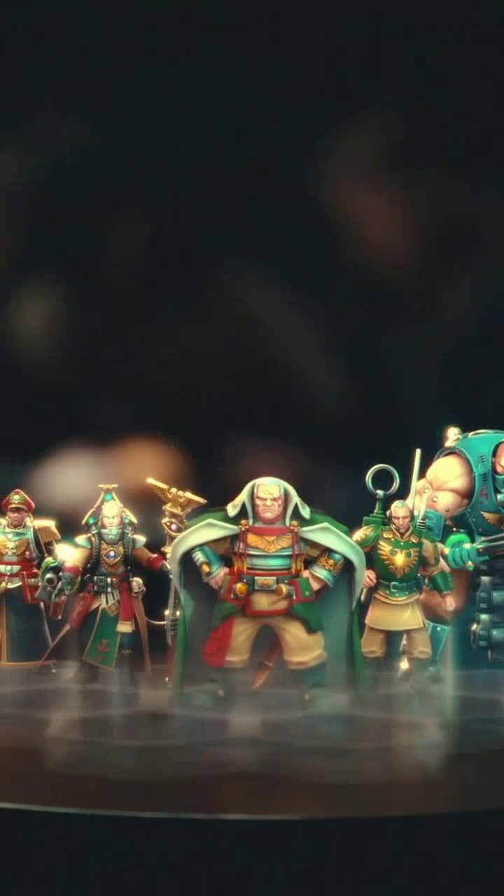 Collect over 70+ Champions from 15 playable factions in Tacticus!