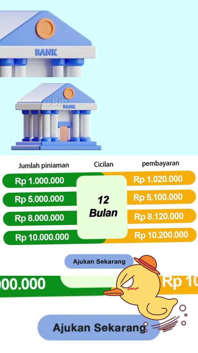 Pinjaman fleksibel dan ringan