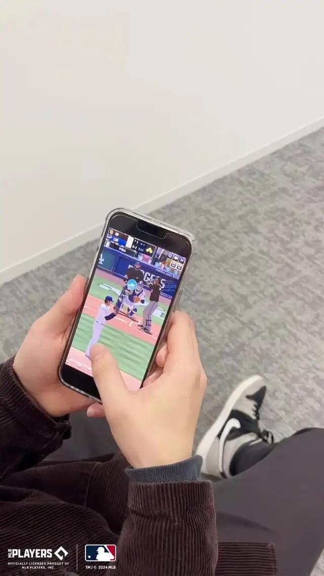 大リーグ選手たちの試合をスマホで！