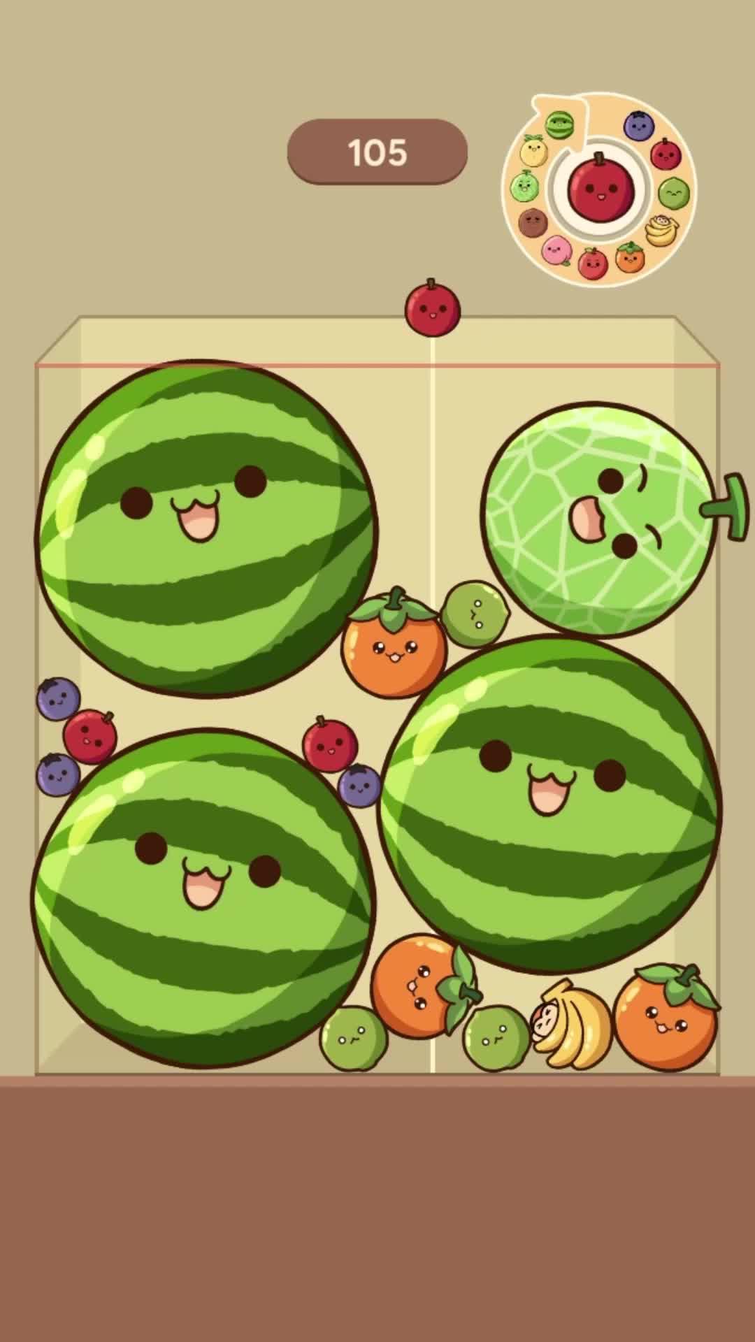 Finally got 4 watermelons! Try it now!