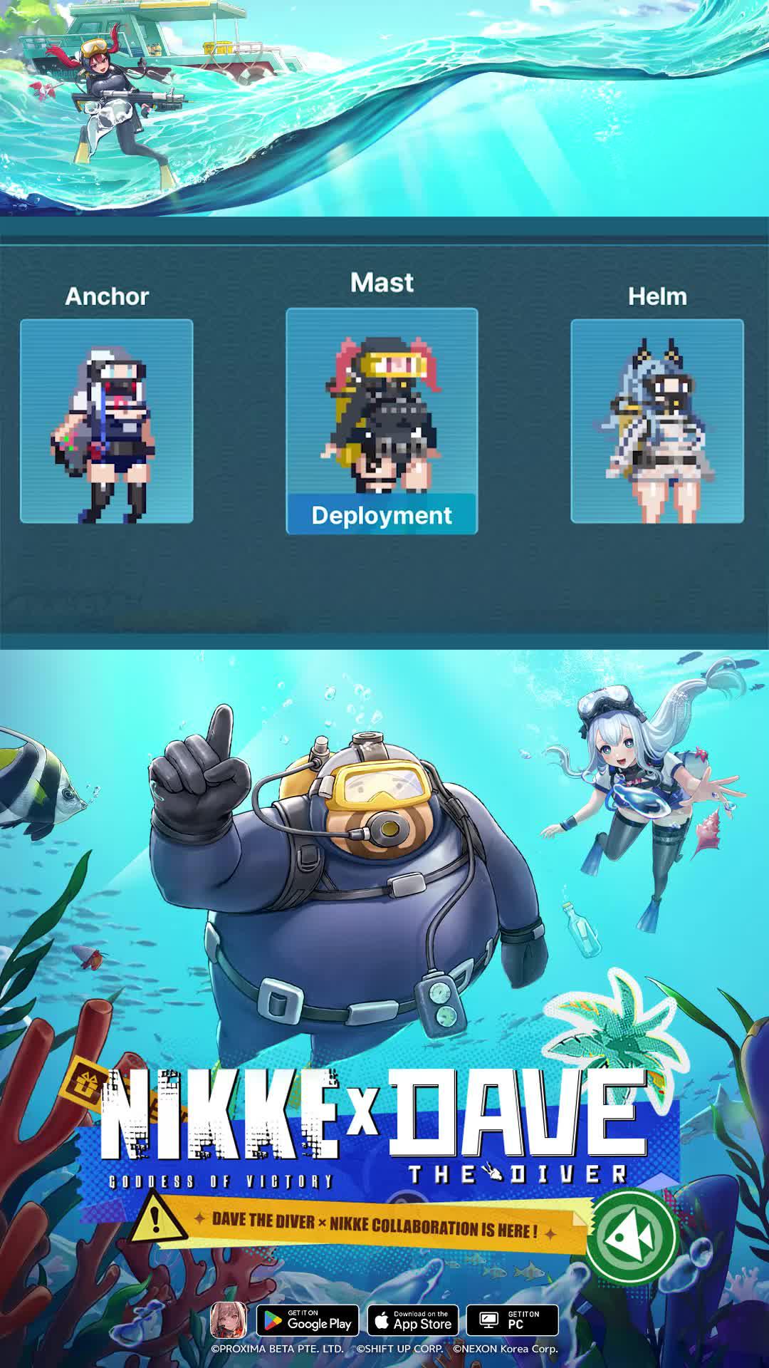 Have fun with the Dave the Diver Collab Minigame.