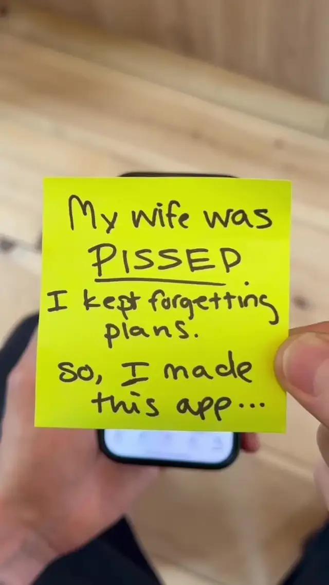 My wife said - “we need a shared calendar” So…i made one.  Try it free! Now, we dont have to *constantly* talk about our schedule, its just there. #couple #ConSantanderConecto #CapCut