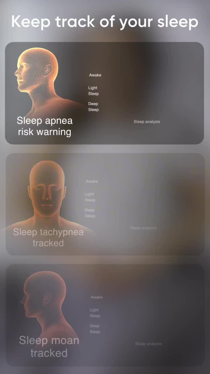 Get a good night's sleep and learn your habits with Sleep Tracker.