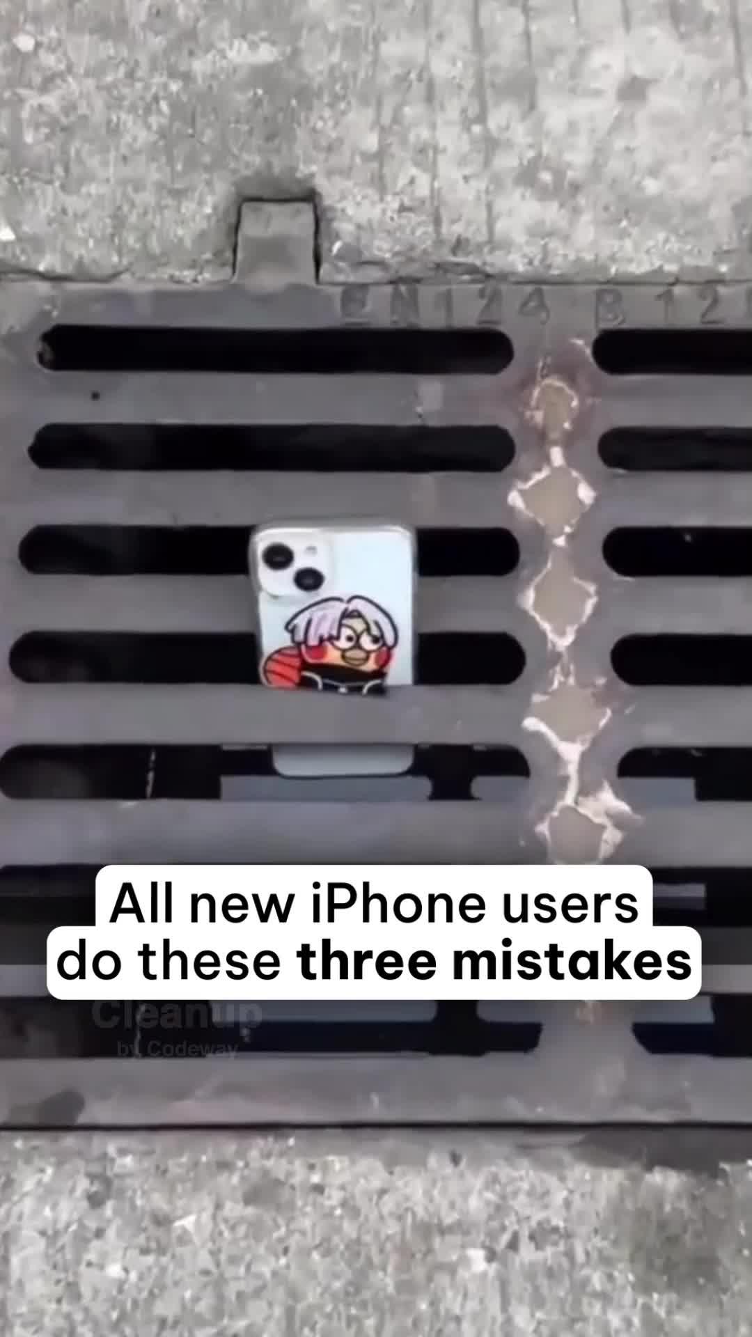 Don't do these mistakes. Free up storage with Cleanup app in seconds.