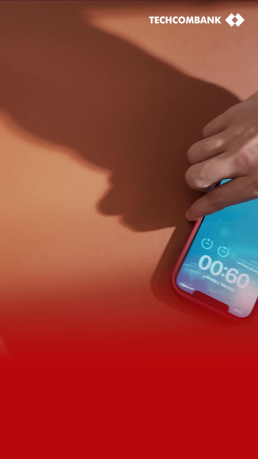 Sinh trắc học trên Techcombank không bị giới hạn hạn mức. Kích hoạt ngay để sử dụng!