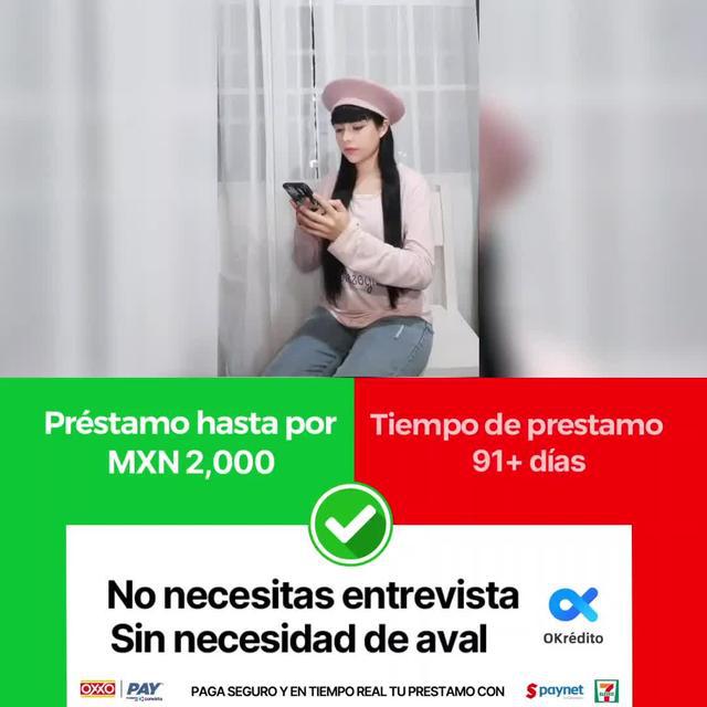 Préstamo: MXN 2,000-MXN 20,000.