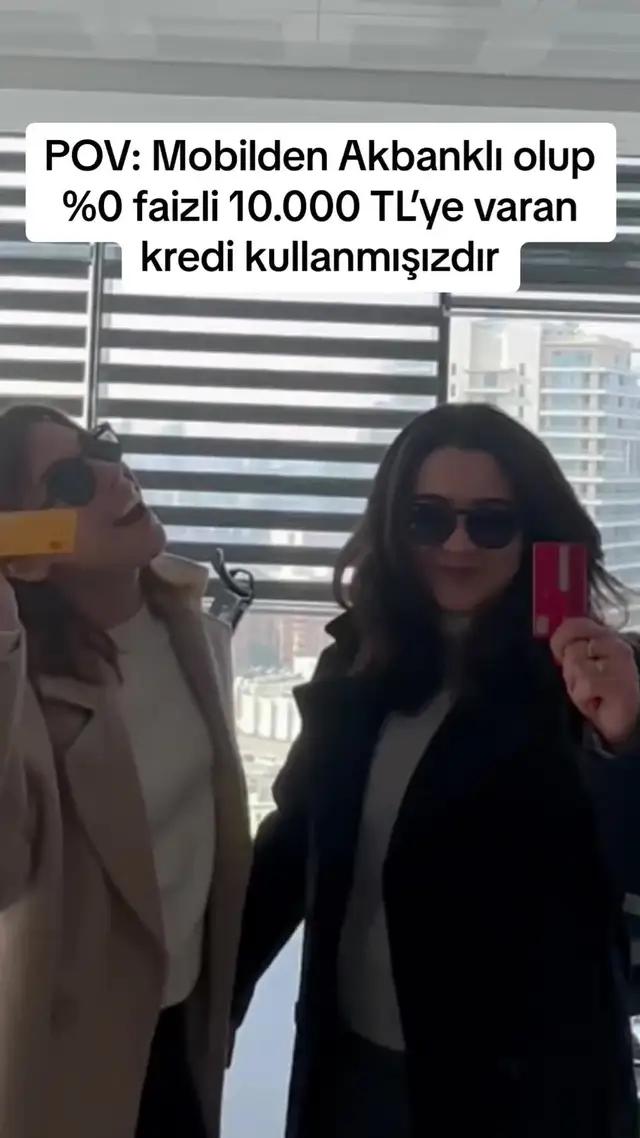 %0 Faizli 10.000 TL'ye Kadar Kredi Akbank'ta.