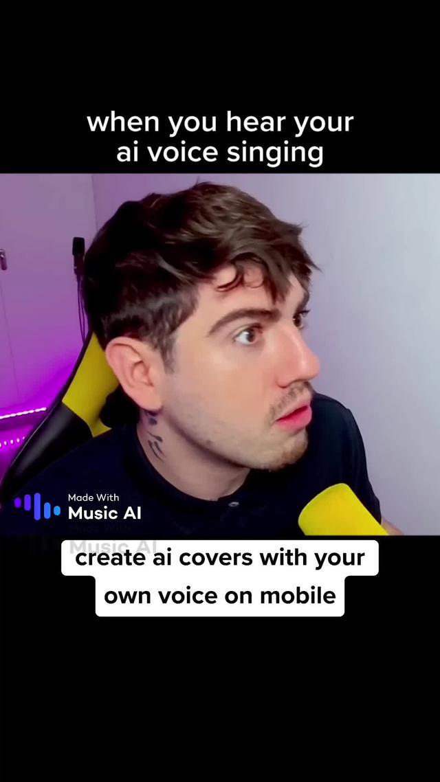 Create AI covers with your own voice on mobile