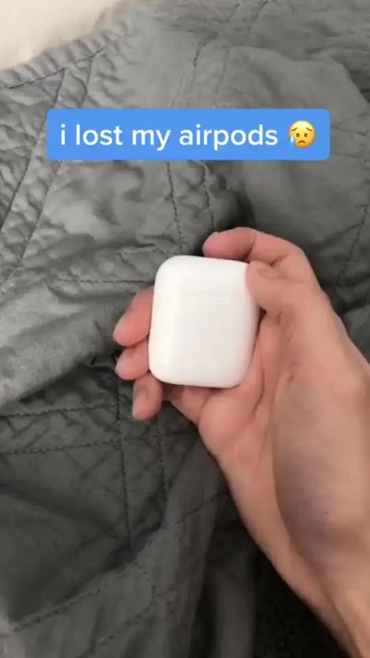No need to worry when you lost your airpods