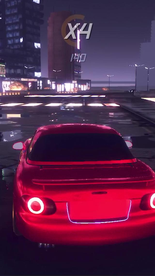 Push the throttle very hard on the asphalt.