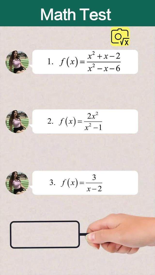 Troubled with math homework? Camera Math helps you!