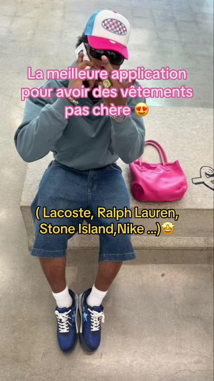 Je vous conseille cette application, c’est très utile ! 😉 #streetwear #y2kaesthetic #fashiontiktok #fashioninspo #summerfashion #nike #stoneisland #lacoste #s #snkrs #sneakers #ralphlauren #drip #voggtfr 