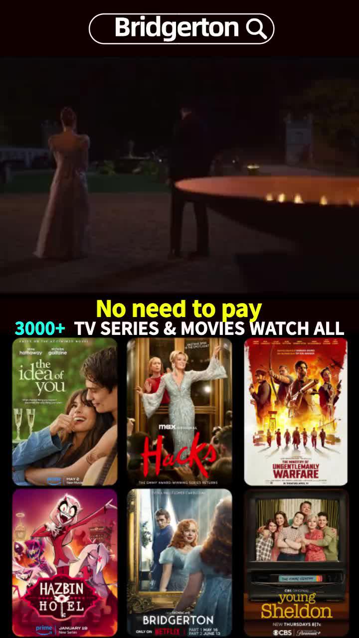 Free movies and TV series to watch！