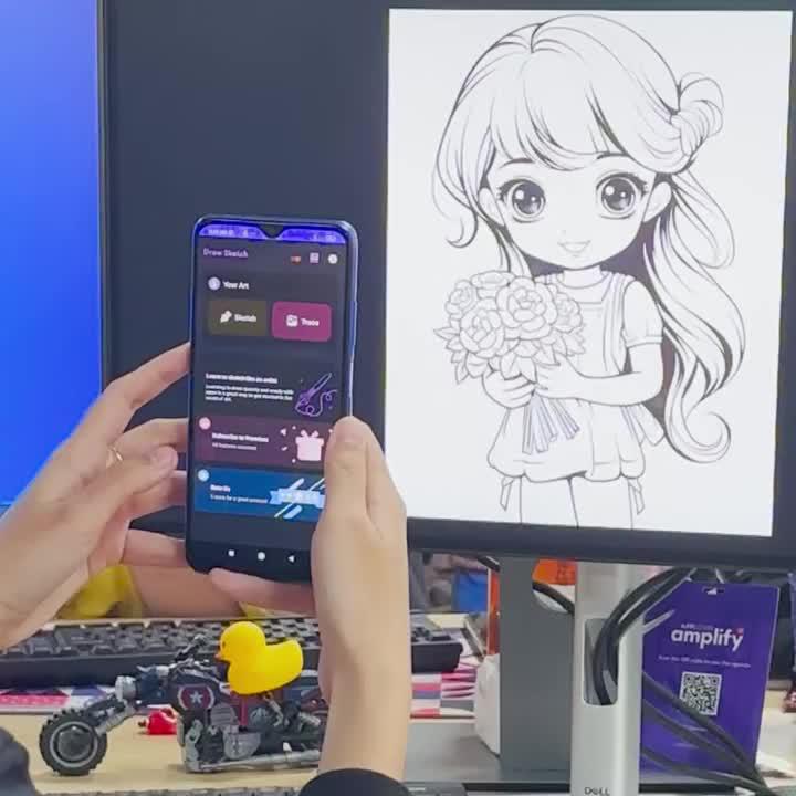 Learn w AR Draw app for free