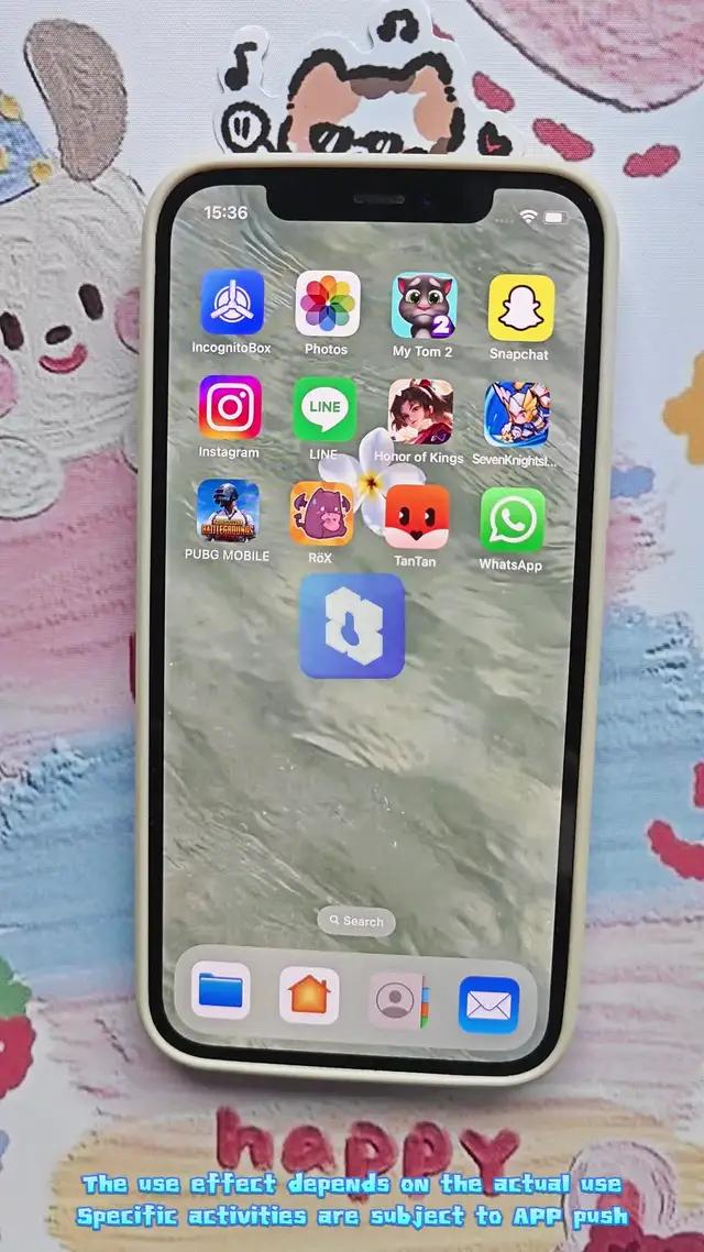 It can hide the applications or pictures you don't want others to see.