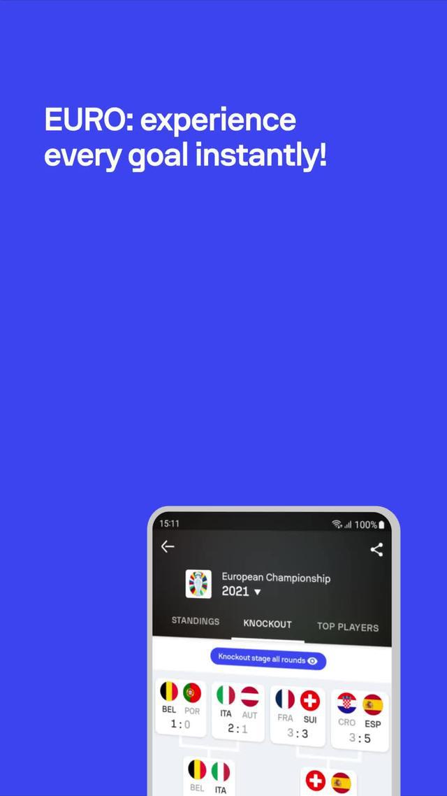 Euro 2024 live, all in one app